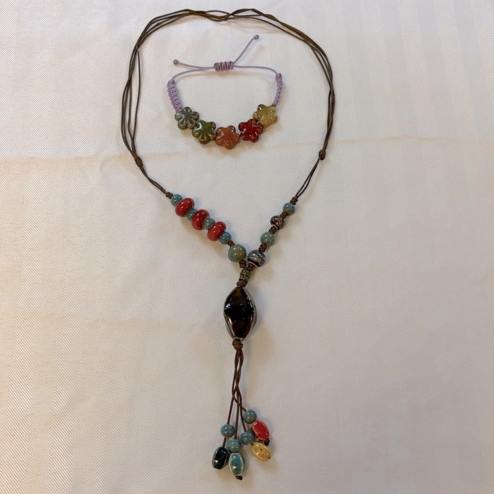 Traditional set and handmade
